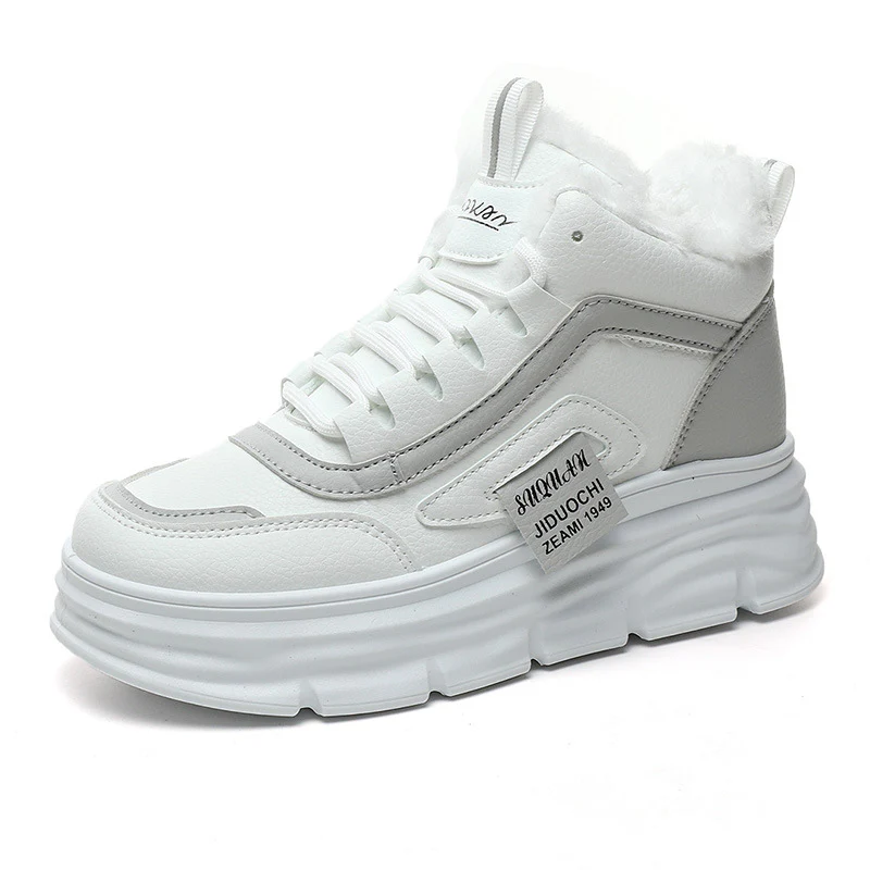 Damen hochmodische Sneaker mit kuscheligem Innenfutter und rutschfester Sohle Heidi Mode - Image 5