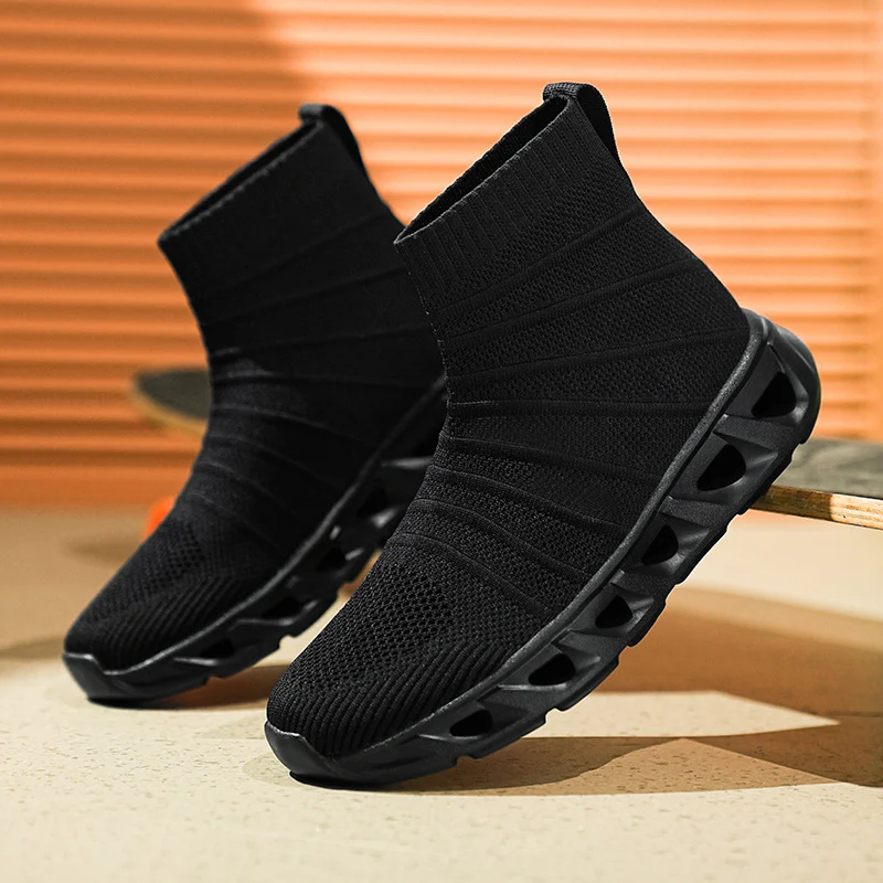 Damen Hochmodische Strick-Sneaker mit flexibler Sohle Heidi Mode - Image 2