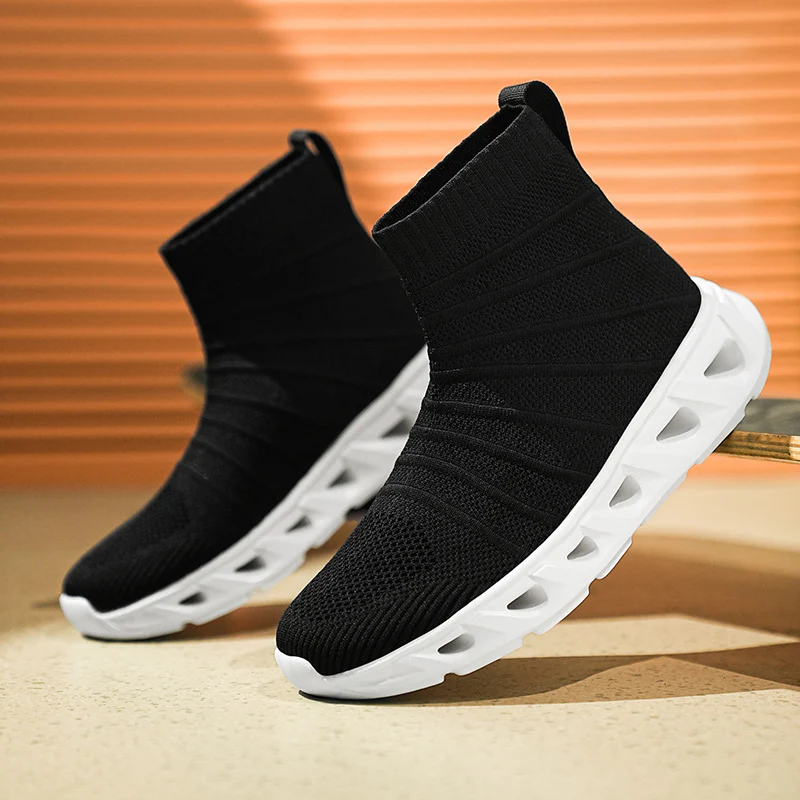Damen Hochmodische Strick-Sneaker mit flexibler Sohle Heidi Mode - Image 3