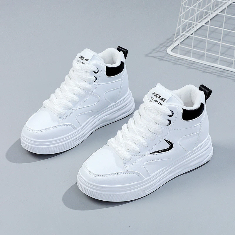 Damen Hochsportliche Sneaker mit modischer Schnürung Heidi Mode - Image 7