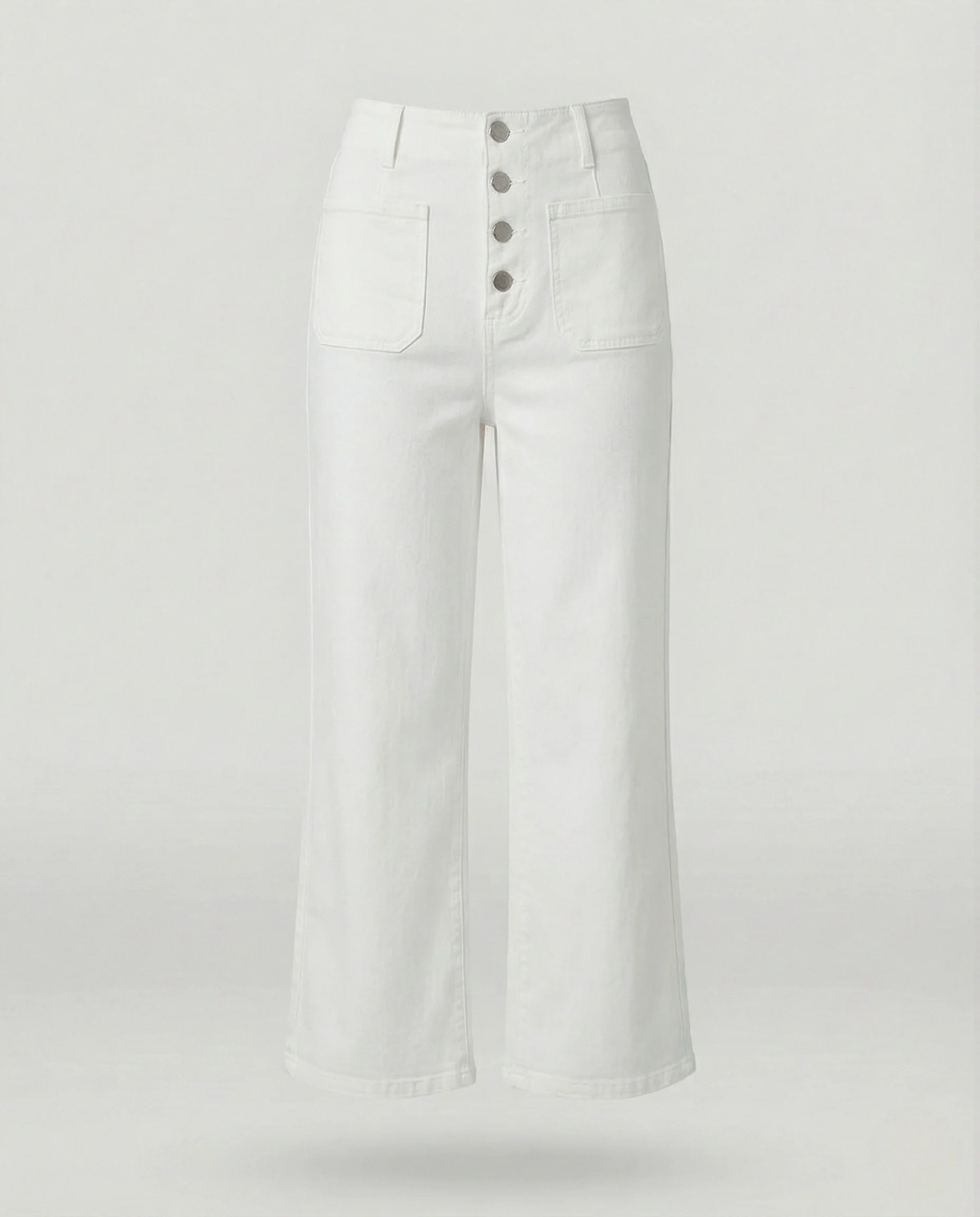 Damen High-Waist Jeans mit weitem Bein - Image 5