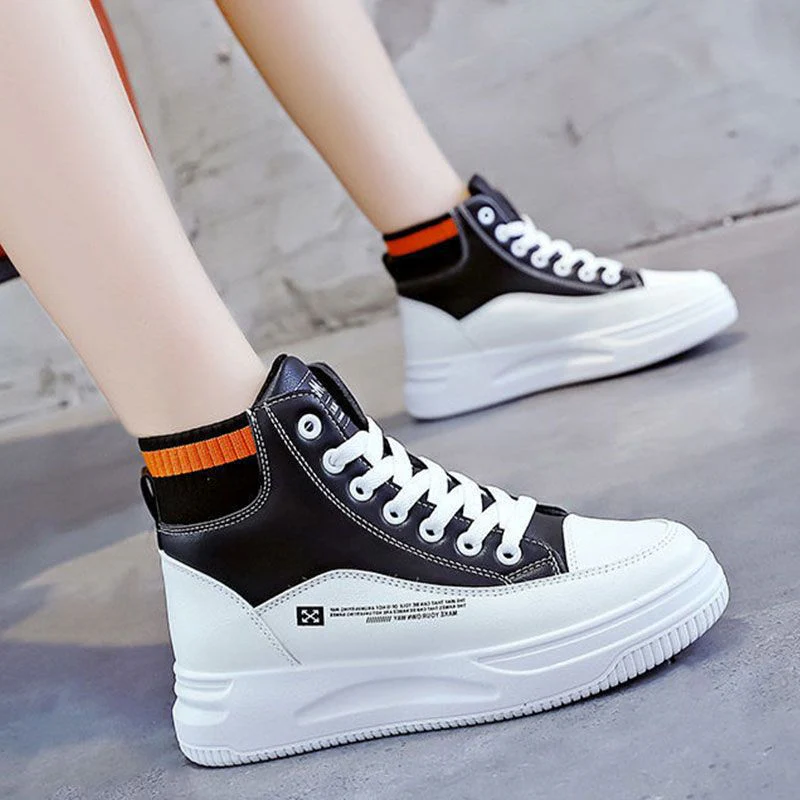 Damen Hochtop Sneakers mit innovativer Dämpfungstechnologie und modischen Akzenten Heidi Mode - Image 4