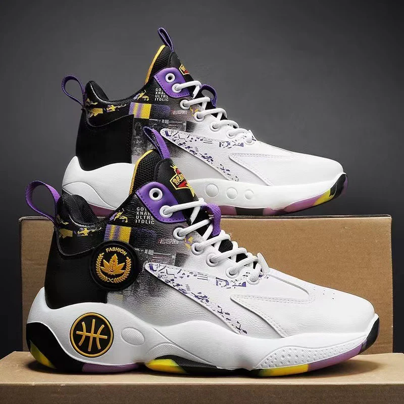 Damen Hochwertige Basketball-Sneaker mit atmungsaktivem Obermaterial und dämpfendem Fußbett Heidi Mode - Image 2