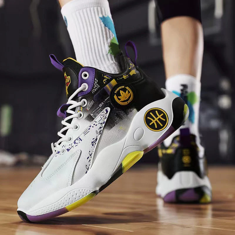 Damen Hochwertige Basketball-Sneaker mit atmungsaktivem Obermaterial und dämpfendem Fußbett Heidi Mode - Image 8