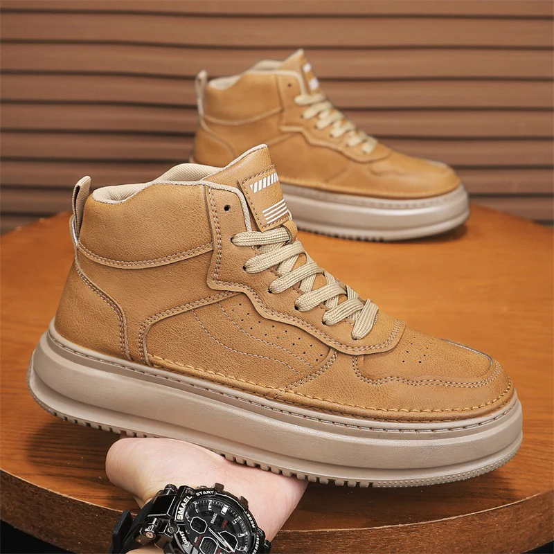 Damen Hochwertige High-Top Sneakers mit atmungsaktivem Obermaterial und verstärkter Dämpfung Heidi Mode - Image 2