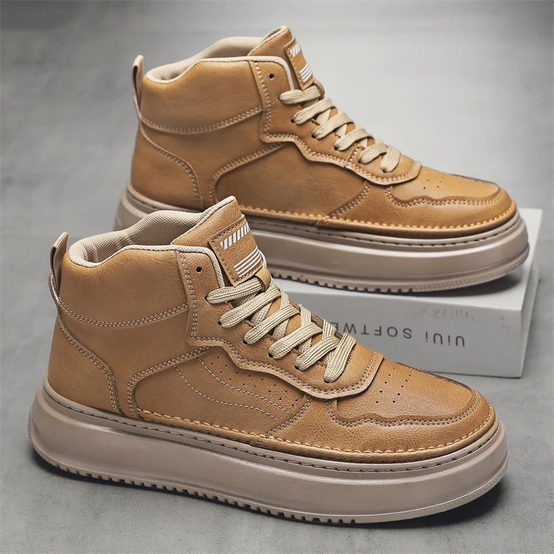 Damen Hochwertige High-Top Sneakers mit atmungsaktivem Obermaterial und verstärkter Dämpfung Heidi Mode - Image 4