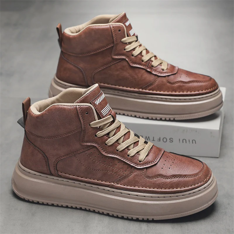 Damen Hochwertige High-Top Sneakers mit atmungsaktivem Obermaterial und verstärkter Dämpfung Heidi Mode - Image 8