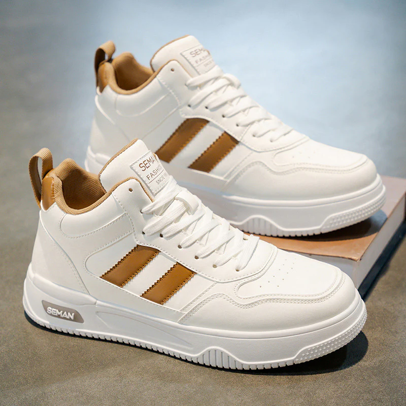 Damen Hochwertige High-Top Sneakers mit bequemem Innenfutter und modischem Design Heidi Mode - Image 4