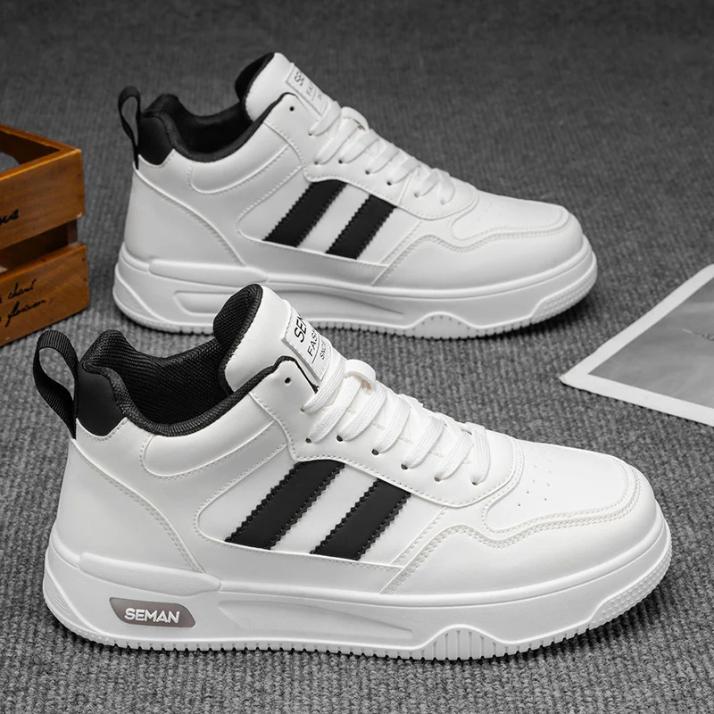 Damen Hochwertige High-Top Sneakers mit bequemem Innenfutter und modischem Design Heidi Mode - Image 6