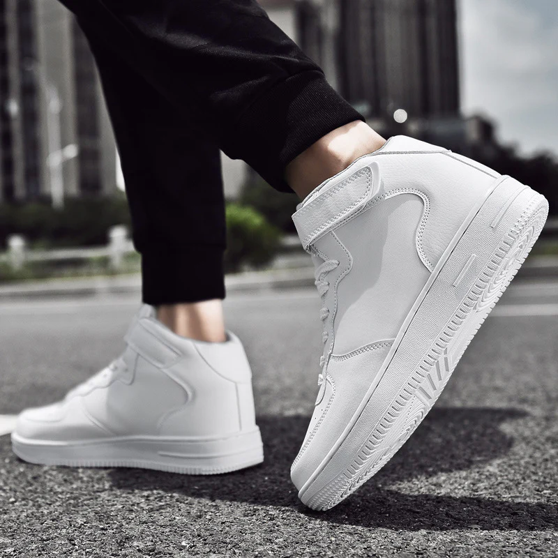 Damen Hochwertige High-Top Sneakers mit verstellbarem Klettverschluss Heidi Mode - Image 3