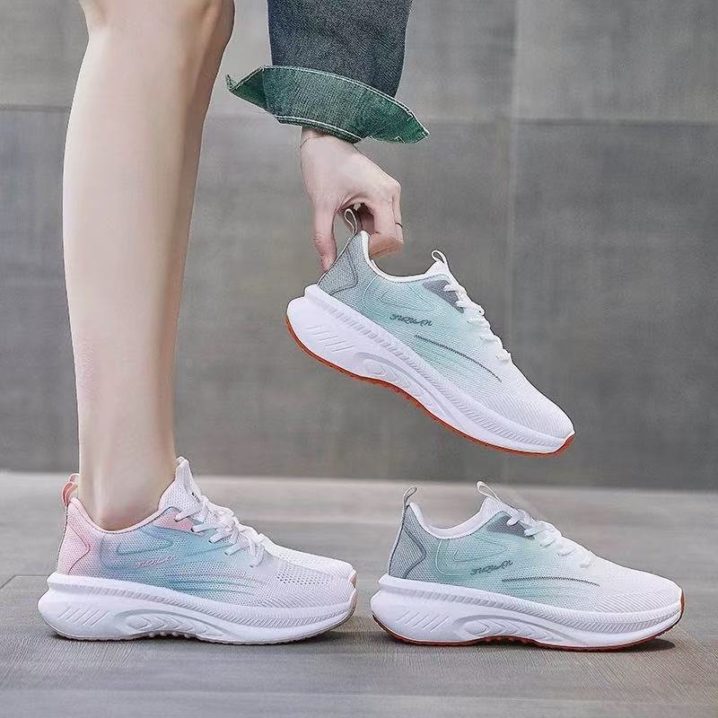 Damen Hochwertige Lauf- und Freizeitsneaker mit atmungsaktivem Obermaterial und gepolsterter Sohle Heidi Mode - Image 2