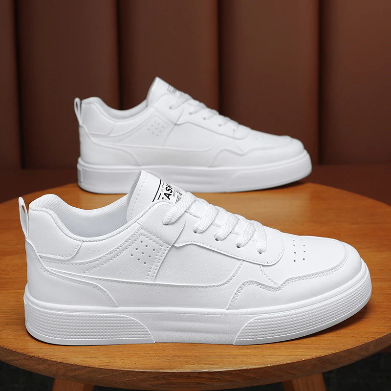 Damen Hochwertige Leder Sneakers Heidi Mode - Image 6