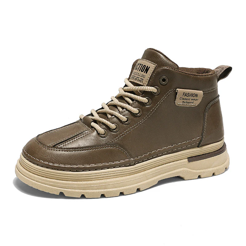 Damen Hochwertige Leder Sneakers mit modischem Design und dämpfender Sohle Heidi Mode - Image 5