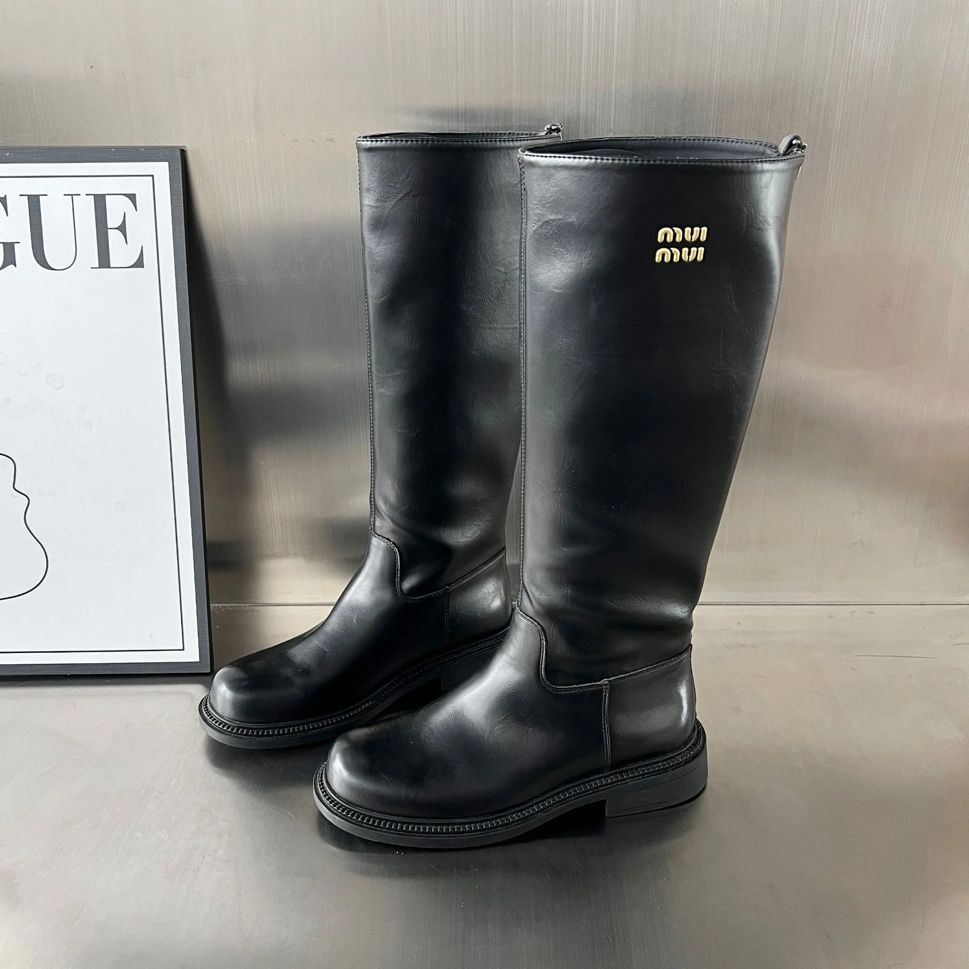 Damen Hochwertige Leder-Stiefel mit bequemem Innenfutter und robustem Profil Heidi Mode - Image 7