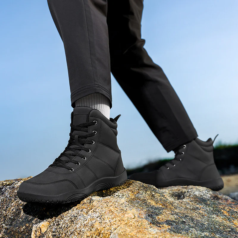 Damen Hochwertige Schnürboots mit rutschfester Sohle Heidi Mode - Image 3