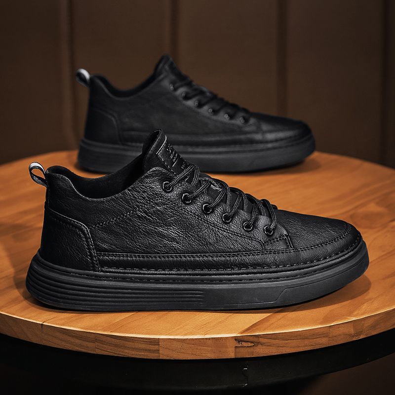 Damen Hochwertige Sneaker mit robustem Leder und rutschfester Sohle Heidi Mode - Image 4