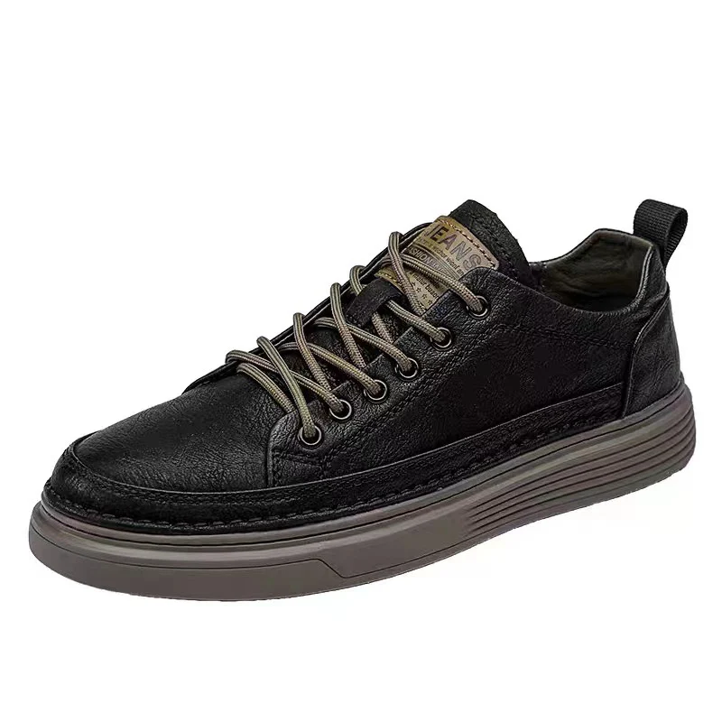Damen Hochwertige Sneaker mit robustem Leder und rutschfester Sohle Heidi Mode - Image 5