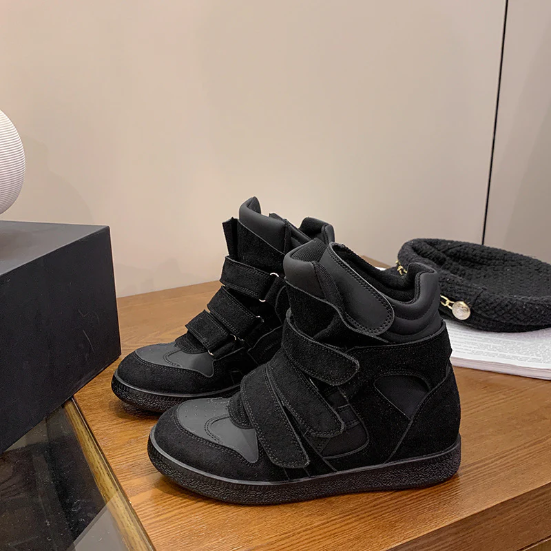 Damen Hochwertige Sneaker mit verstellbarem Klettverschluss und dämpfender Innensohle Heidi Mode - Image 3