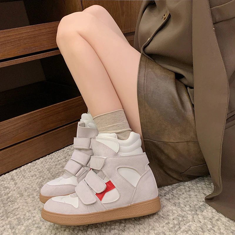 Damen Hochwertige Sneaker mit verstellbarem Klettverschluss und dämpfender Innensohle Heidi Mode - Image 7