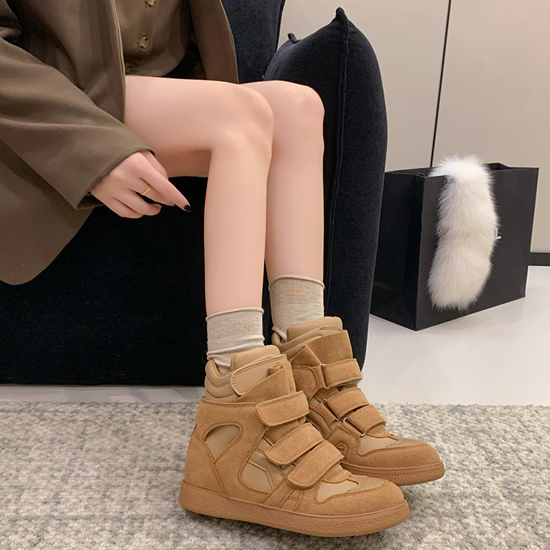 Damen Hochwertige Sneaker mit verstellbarem Klettverschluss und dämpfender Innensohle Heidi Mode - Image 8
