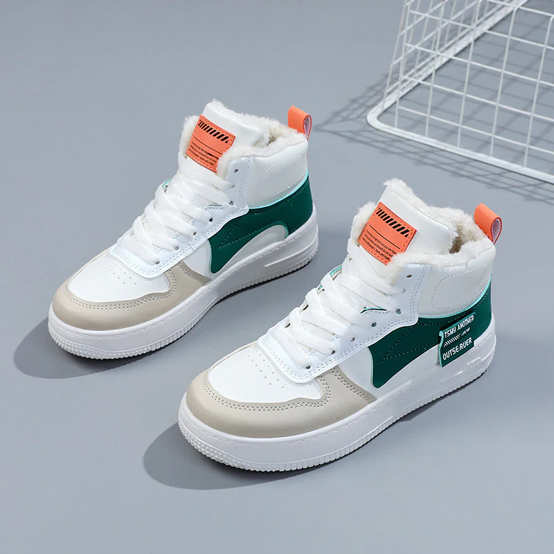 Damen Hochwertige Sneaker mit Warmfutter Heidi Mode - Image 6