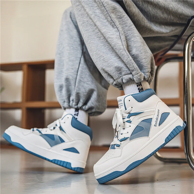 Damen Hochwertige Sneakers im traditionellen Basketball-Design Heidi Mode - Image 3