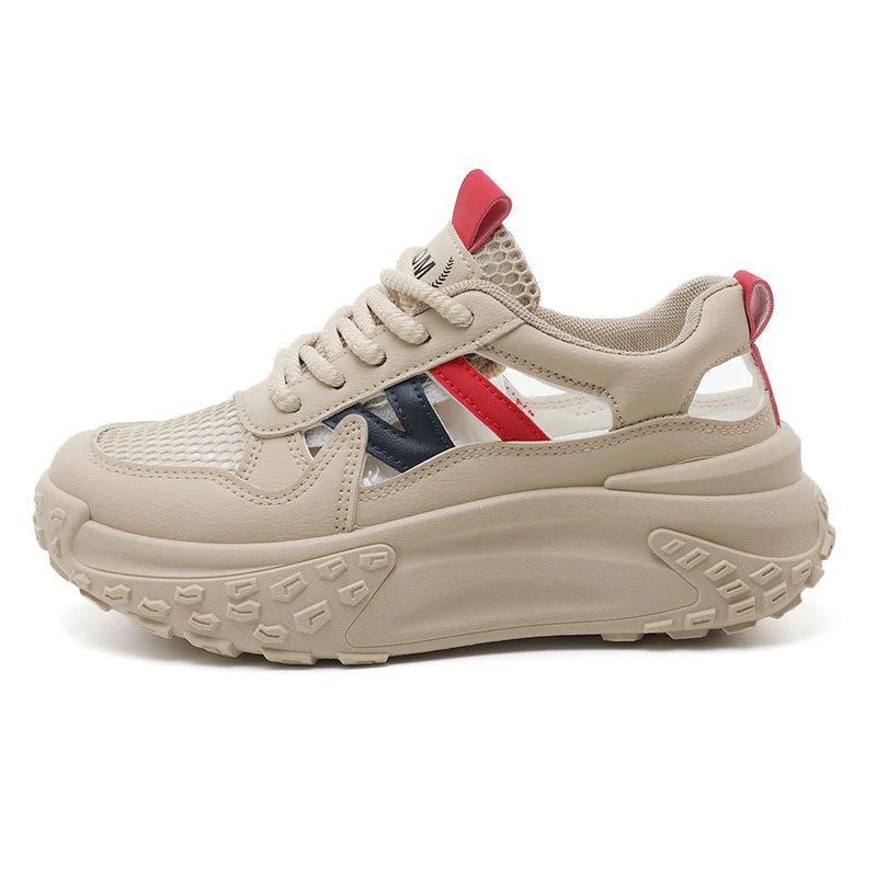 Damen Hochwertige Sport Sneakers mit atmungsaktiven Mesh-Einsätzen Heidi Mode - Image 5