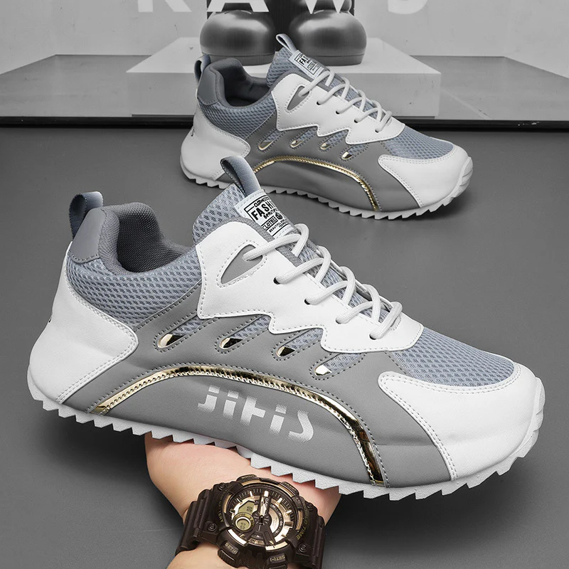 Damen Hochwertige Sport Sneakers mit atmungsaktiver Mesh-Oberfläche und stoßdämpfender Sohle Heidi Mode - Image 6