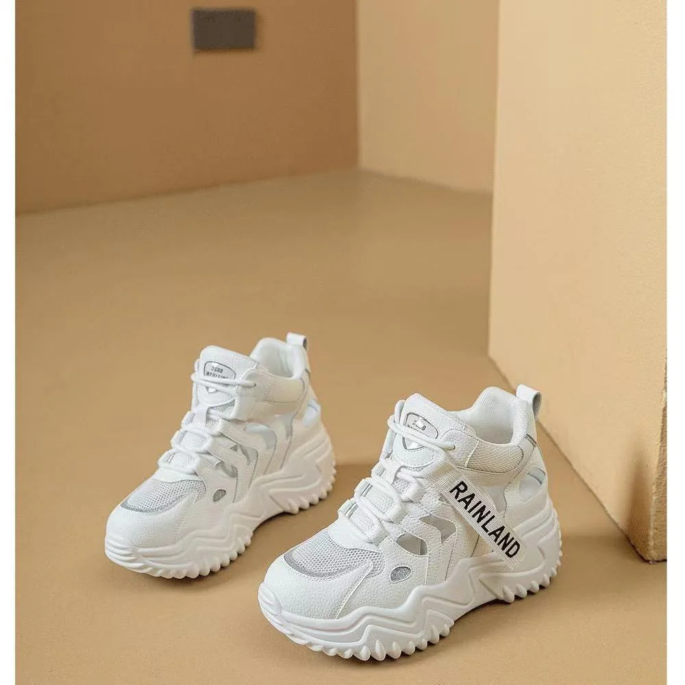 Damen Hochwertige Sportliche Sneaker mit verstärkter Sohle und atmungsaktivem Mesh Heidi Mode - Image 2