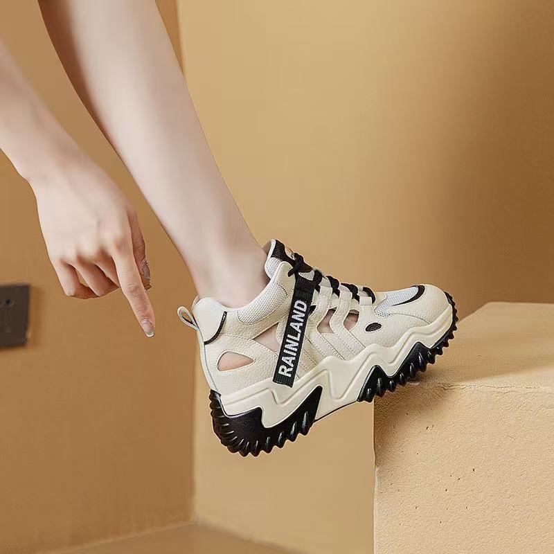 Damen Hochwertige Sportliche Sneaker mit verstärkter Sohle und atmungsaktivem Mesh Heidi Mode - Image 3