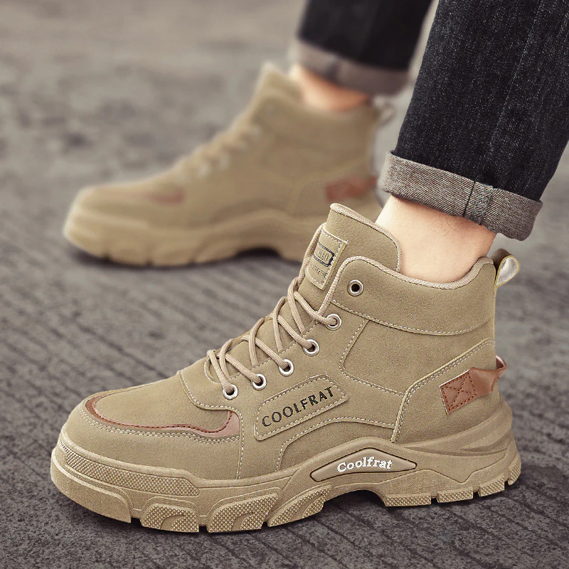 Damen Hochwertige überknöchelige Sneakers mit rutschfester Sohle und atmungsaktivem Obermaterial Heidi Mode - Image 4