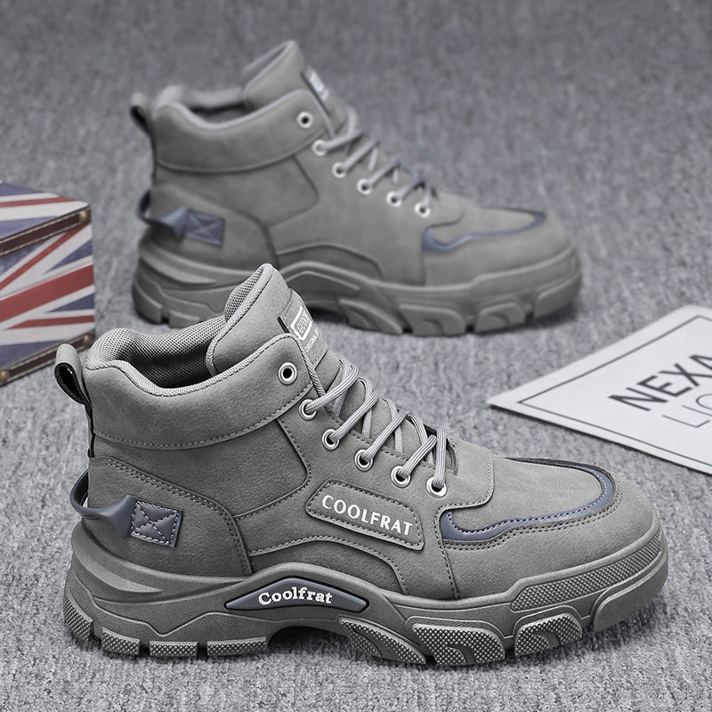 Damen Hochwertige überknöchelige Sneakers mit rutschfester Sohle und atmungsaktivem Obermaterial Heidi Mode - Image 8