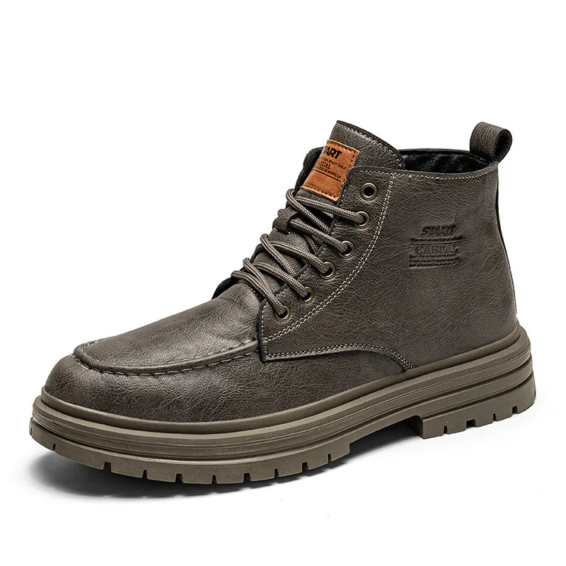 Damen Hochwertige und strapazierfähige Schnürboots aus Kunstleder Heidi Mode - Image 7