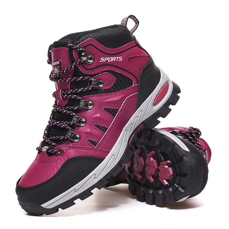 Damen Hochwertige Wanderstiefel mit rutschfester Sohle und isolierender Fütterung Heidi Mode - Image 3