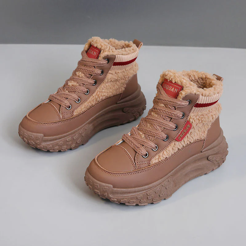 Damen Hochwertige Winter-Sneaker mit weichem Fleece-Innenfutter Heidi Mode - Image 6