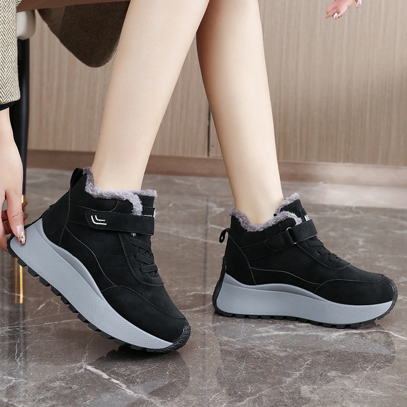 Damen Hochwertige Winterstiefel mit flauschigem Innenfutter und rutschfester Sohle Heidi Mode - Image 3