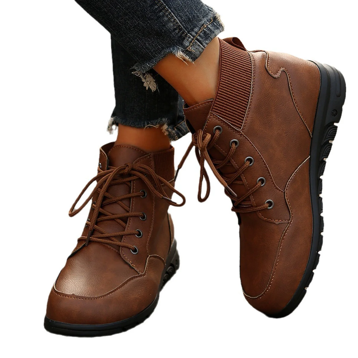 Damen Hochwertige Winterstiefel mit warmem Fleece-Futter und rutschfester Sohle Heidi Mode - Image 5