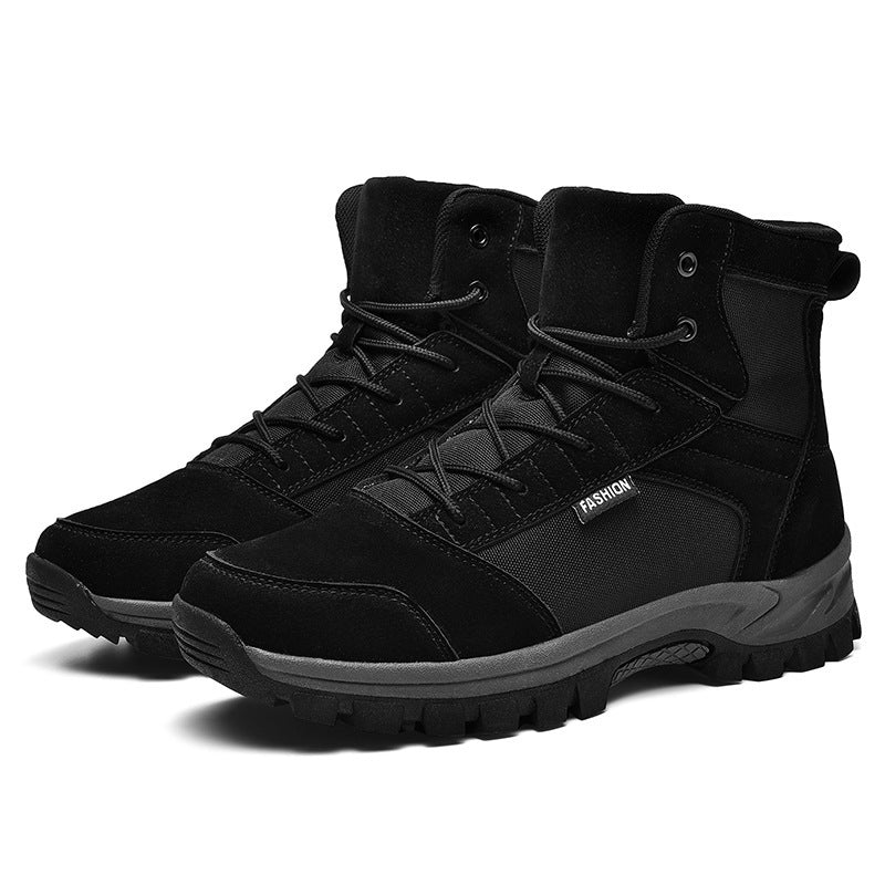 Damen Hohe Outdoor-Wanderstiefel mit rutschfester Sohle und atmungsaktivem Futter Heidi Mode - Image 6