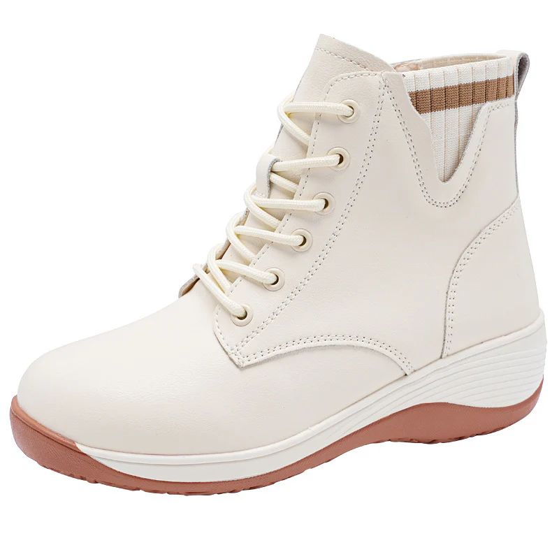 Damen Hohe Schnürstiefel mit flexiblem Tragekomfort und stylischem Design Heidi Mode - Image 5