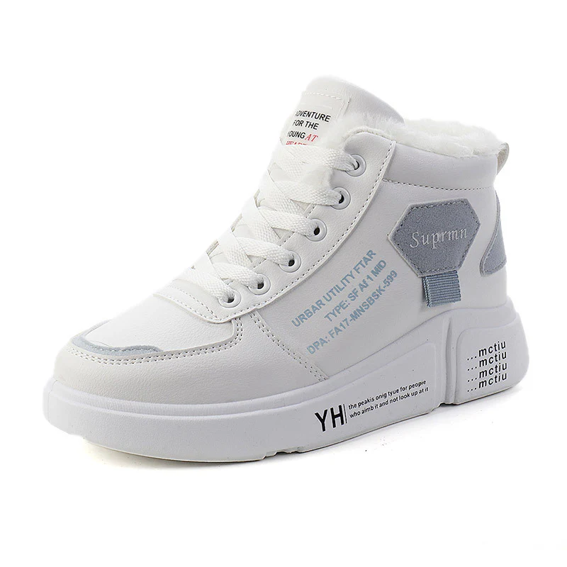 Damen Hohe Sneaker mit kuscheligem Innenfutter und trendigem Design Heidi Mode - Image 5