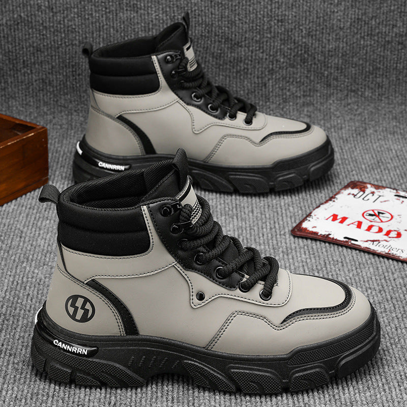 Damen Hohe Sneaker mit rutschfester Sohle und gepolstertem Innenbereich Heidi Mode - Image 6