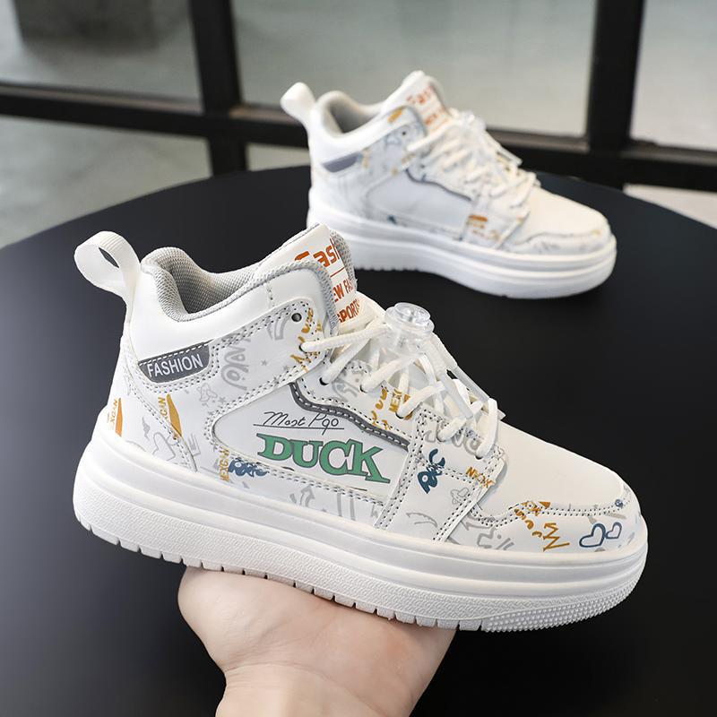 Damen Hohe Sneaker mit trendigem Print und gepolsterter Sohle Heidi Mode - Image 3
