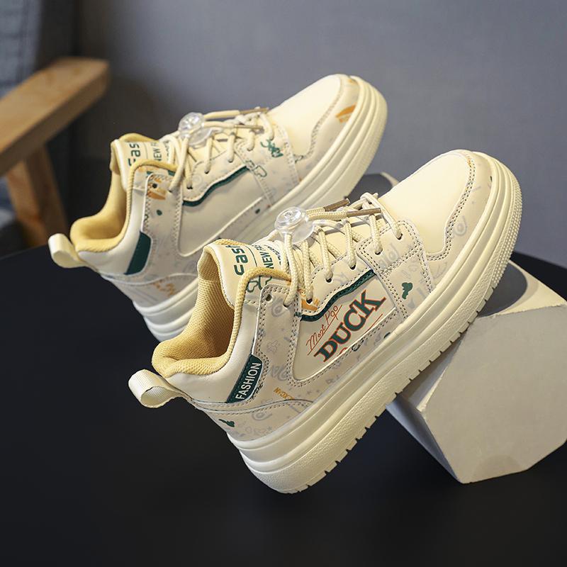 Damen Hohe Sneaker mit trendigem Print und gepolsterter Sohle Heidi Mode - Image 4