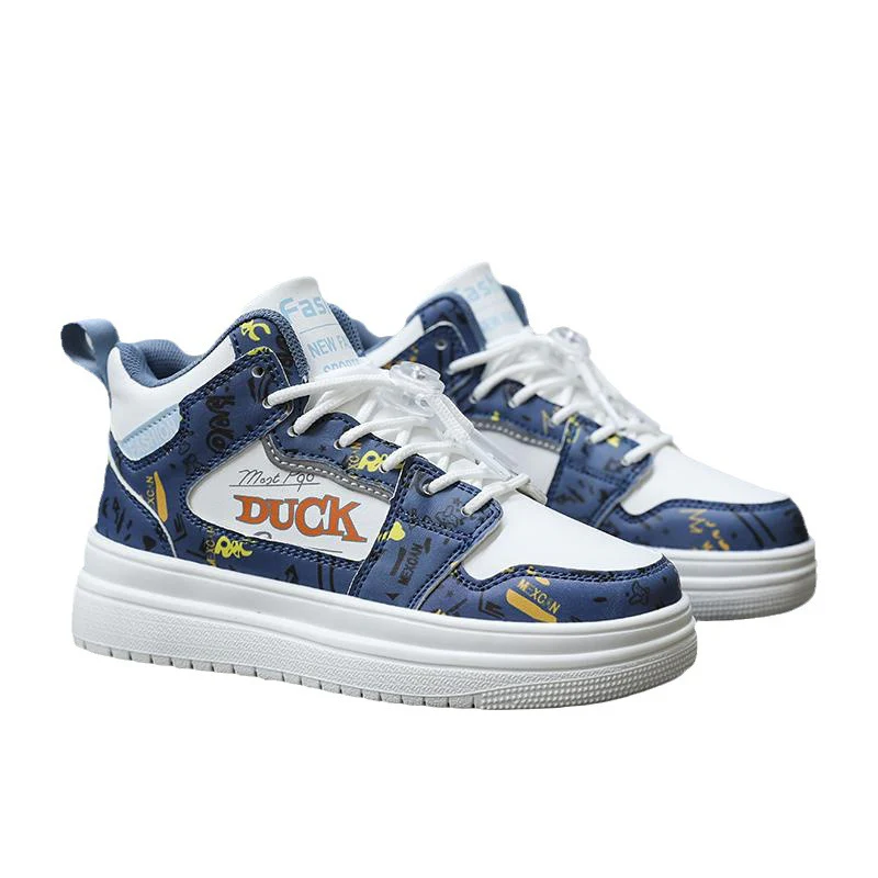 Damen Hohe Sneaker mit trendigem Print und gepolsterter Sohle Heidi Mode - Image 5