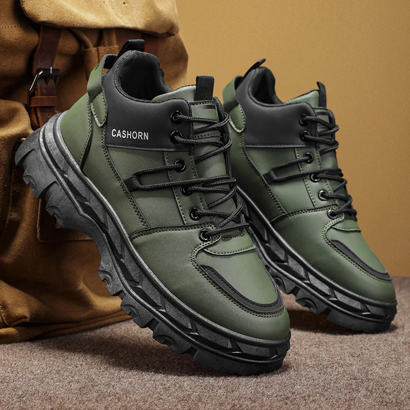 Damen Hohe Sneakers im modernen Design mit rutschfester Sohle Heidi Mode - Image 3
