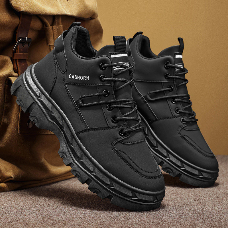 Damen Hohe Sneakers im modernen Design mit rutschfester Sohle Heidi Mode - Image 4