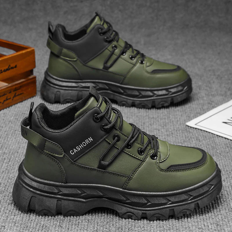 Damen Hohe Sneakers im modernen Design mit rutschfester Sohle Heidi Mode - Image 7