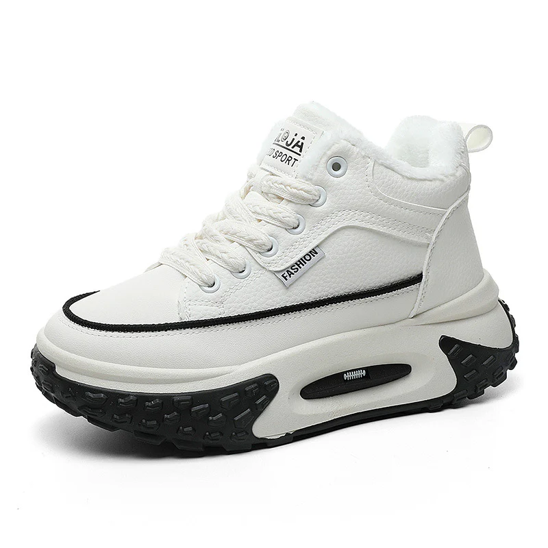 Damen Hohe Sneakers mit atmungsaktivem Innenfutter und rutschfester Sohle Heidi Mode - Image 5