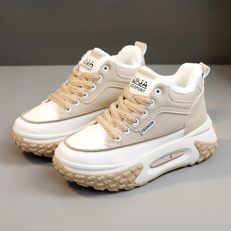 Damen Hohe Sneakers mit atmungsaktivem Innenfutter und rutschfester Sohle Heidi Mode - Image 6