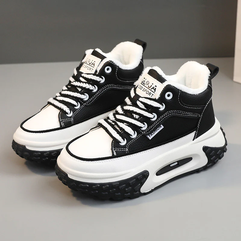 Damen Hohe Sneakers mit atmungsaktivem Innenfutter und rutschfester Sohle Heidi Mode - Image 7